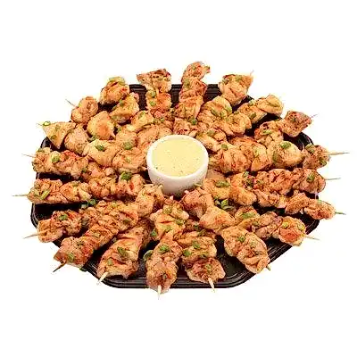 Мини-шашлычки из курицы с соусом терияки (10 шт)